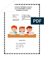 Evaluasi KLS 3 Tema 4 Subtema 4