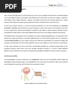 Topic 2-Diffusion and Passive Transport - Edited