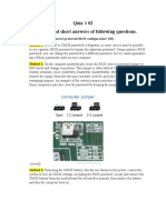 Quiz # 02 Give Brief and Short Answers of Following Questions