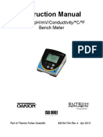 Instruction Manual: PC 700 pH/mV/Conductivity/ºC/ºF