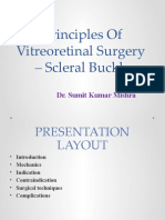 Principles of Vitreoretinal Surgery - Scleral Buckle: Dr. Sumit Kumar Mishra