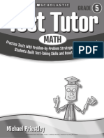 Scholastic Test Tutor Math 4