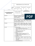 SPO 018 - Prosedur Pemeliharaan Ventilator