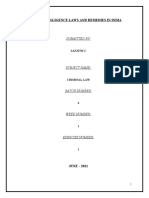 Mеdical Nеgligеncе Laws And Rеmеdiеs In India: Submitted By