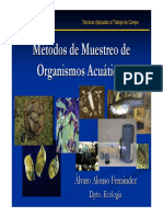 Métodos de Muestreo de Organismos Acuáticos