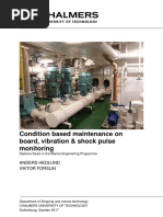 Condition Based Maintenance On Board, Vibration & Shock Pulse Monitoring