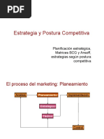 Matrices BCG y Ansoff