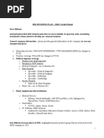 2021 - MDS - Hillrom - Distributor Business Plan 2021 v1