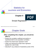 Chapter 9 - Simple Regression