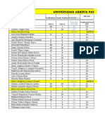 Calificaciones Trimestre 1 Uapa