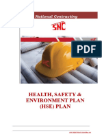 HSE Plan of SNC