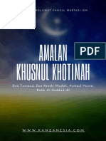 Amalan Khusnul Khotimah