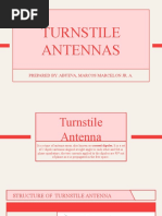 Turnstile Antennas: Prepared By: Abueva, Marcos Marcelon Jr. A