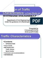 R151264-Traffic Charcteristics