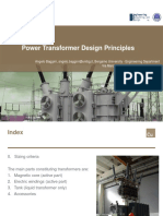 Power Transformer Design Principles