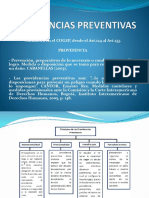 Providencias Preventivas