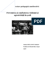 Proiect de Cercetare Pedagogica Ameliora