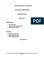 Parcial Domicilirio #1 Didactica Ii