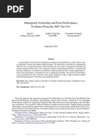 Managerial Ownership and Firm Performance 2