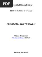 Problemario Termo II