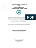 Aplicación de Las Demandas Incidentales Que Modifican Las Pretensiones de Las Partes en El T.J.O