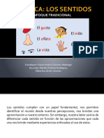 Clase Sobre Los Sentidos Con El Modelo Tradicional y El Constructivista