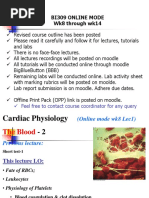 Lec-1 BLOOD - 2 (Cardiac Physiology)