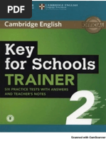 Key For Schools Trainer 2 With Answers - 2017 - 241p