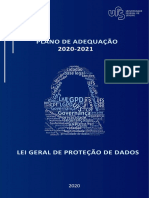 Plano de Adequa o Da UFS A LGPD