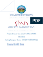 Wolkite University Abiy Girma Laser Line Guied Project