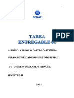 Tarea Seguridad e Higiene Industrial