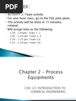 Chapter 2 - Process Equipments PFD