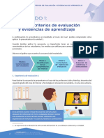 Modelado1 - CT - USO DE CRITERIOS Y EVIDENCIAS DE EVALUACIÓN