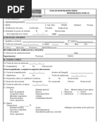 Ficha Coronavirus Covid19