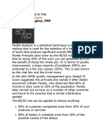 Pareto Analysis Step by Step