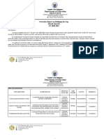 Narrative Report Bridging 2nd Quarter