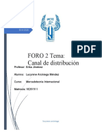 Foro (2) Mercadotecnia Internacional