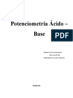 Informe 1 Potenciometria