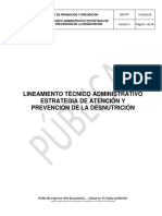 lm2.pp Lineamiento Tecnico Administrativo Estrategia de Atencion y Prevencion de La Desnutricion v3 0