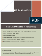 KRITERIA DIAGNOSIS Laringits