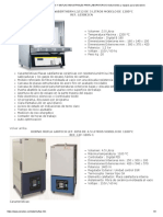 CIENYTEC HORNOS Y MUFLAS INDUSTRIALES PARA LABORATORIOS Instrumentos y Equipos para Laboratorio