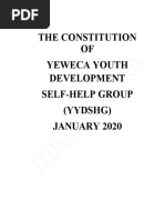 The Constitution of Yeweca