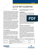 Fundamentals of ORP Calibration