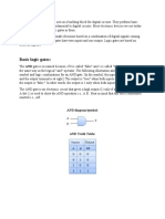 Basic Logic Gates:: AND Diagram/symbol