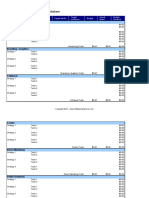 Company Name Here (YEAR) Annual Marketing Plan Worksheet: Advertising