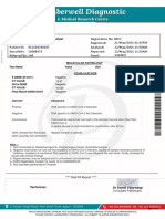 Mr. Mogili Vamsi Kalyan: Molecular Pathology Test Name Value Unit Bio Ref - Interval