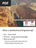 Geotechnical Lesson