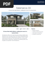 Salamanca 33: A Home That Really Delivers, Making The Most of A Narrow Block