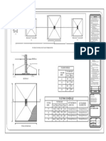 Footing Schedule: Section A-A'