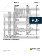 Mini Clamp PKS 16.1: Spare Parts List